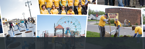 Alumni carry on tradition of volunteerism during Service Day