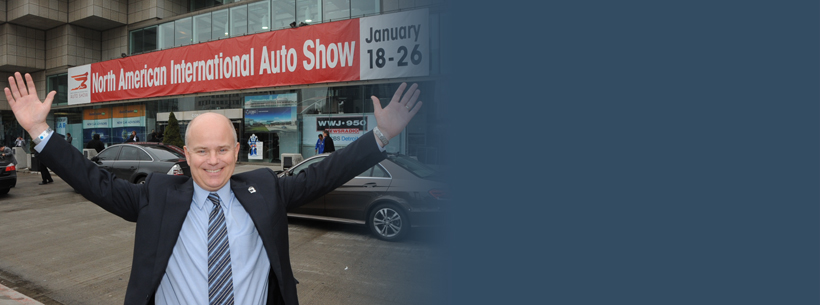 Bob Shuman, '86, Shifts Gears as Chairman of 2014 North American International Auto Show Bob Shuman, '86, Shifts Gears as Chairman of 2014 North American International Auto Show