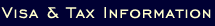 Visa Information