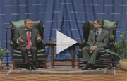 Focus: Chief Justice John G. Roberts, Jr. and Law School Dean Evan Caminker talk at Hill Auditorium
