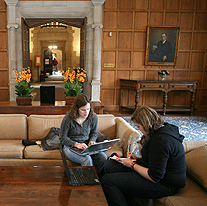 The Lawyers Club Lounge.
