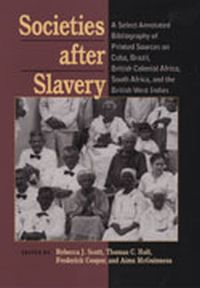 Societies After Slavery Book Cover