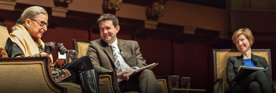 Associate Justice Ruth Bader Ginsburg Delivers Tanner Lecture at U-M
