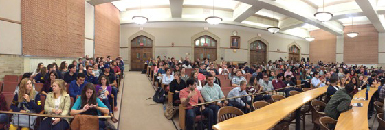 Dean Mark West Welcomes Class of 2018 to Michigan Law