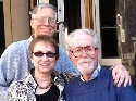 Frederick Spencer, right, with family members after his release on bond in October 2013
